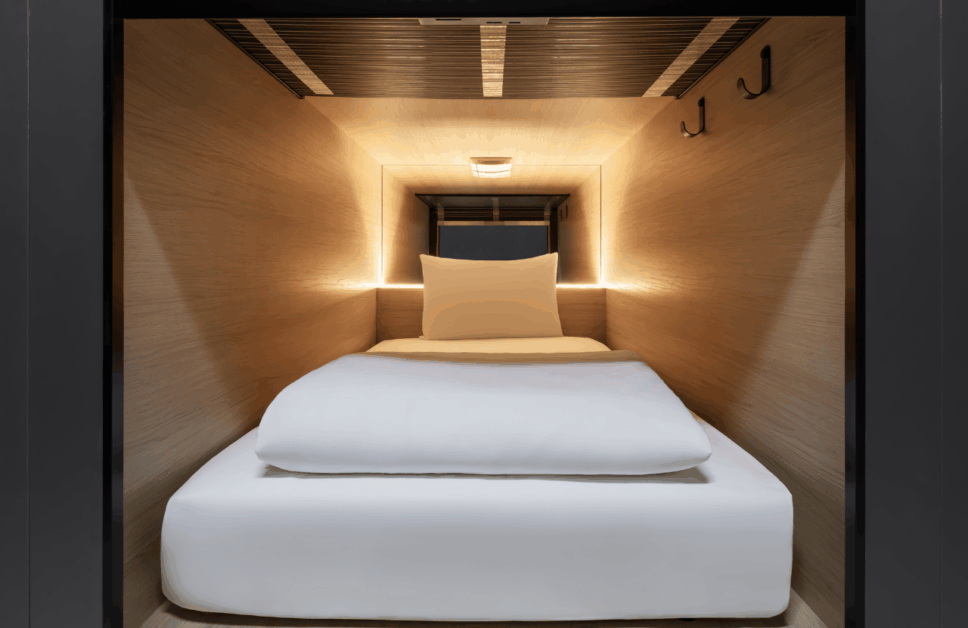 Zedwell Capsule Hotel | Piccadilly Circus | Capsule Cocoon