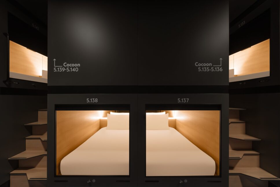 Find Calm with Capsule Cocoons | Zedwell Hotels